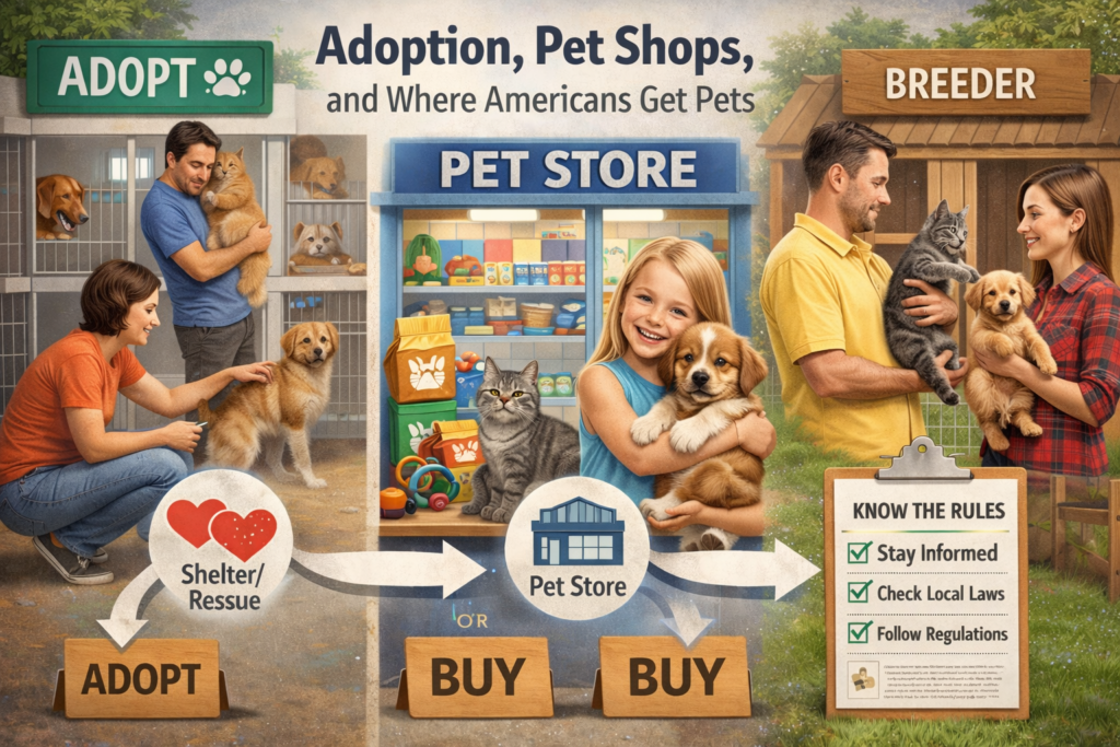 Adoption, Pet Shops